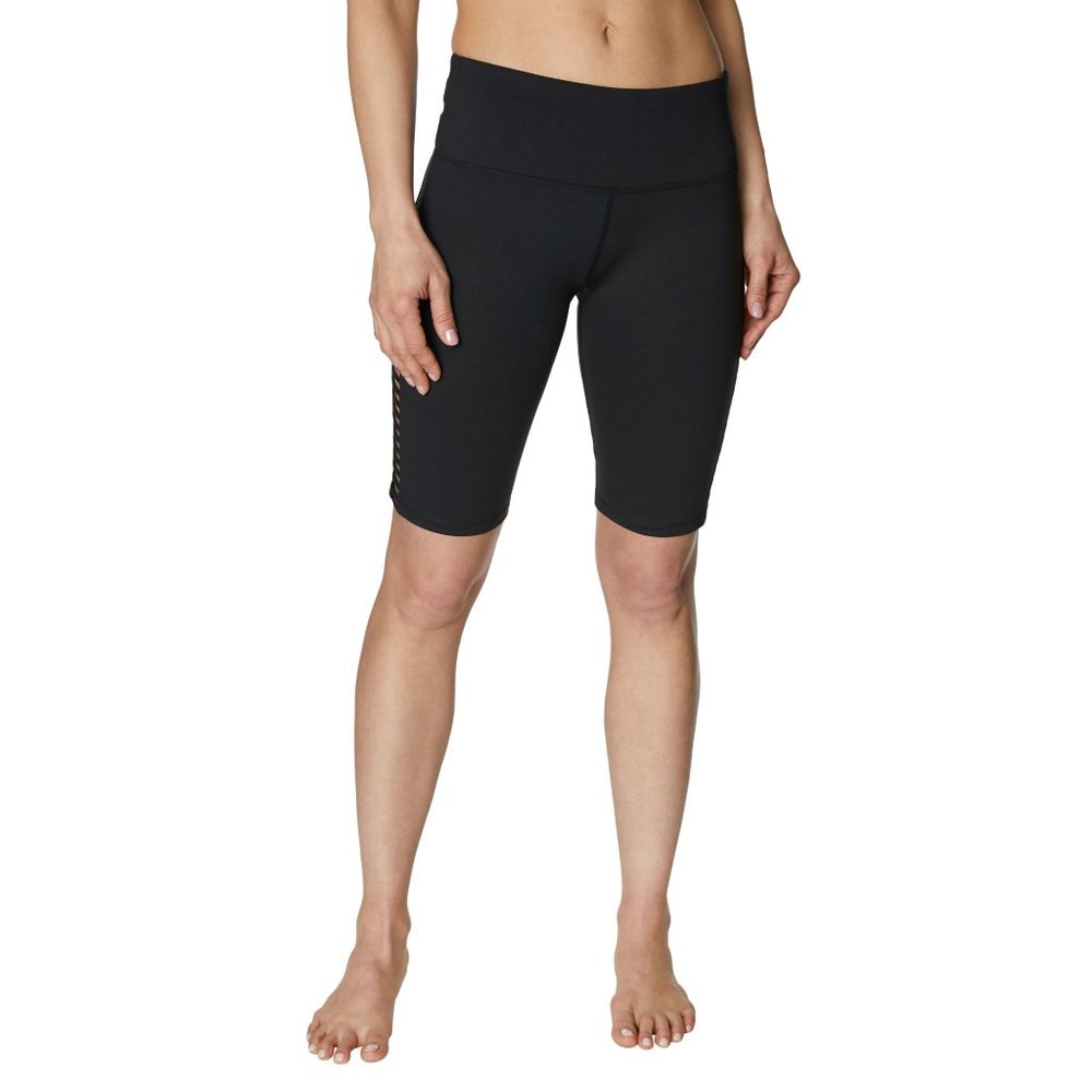 Betsey Johnson Fitted Band Cutout Bike Shorts